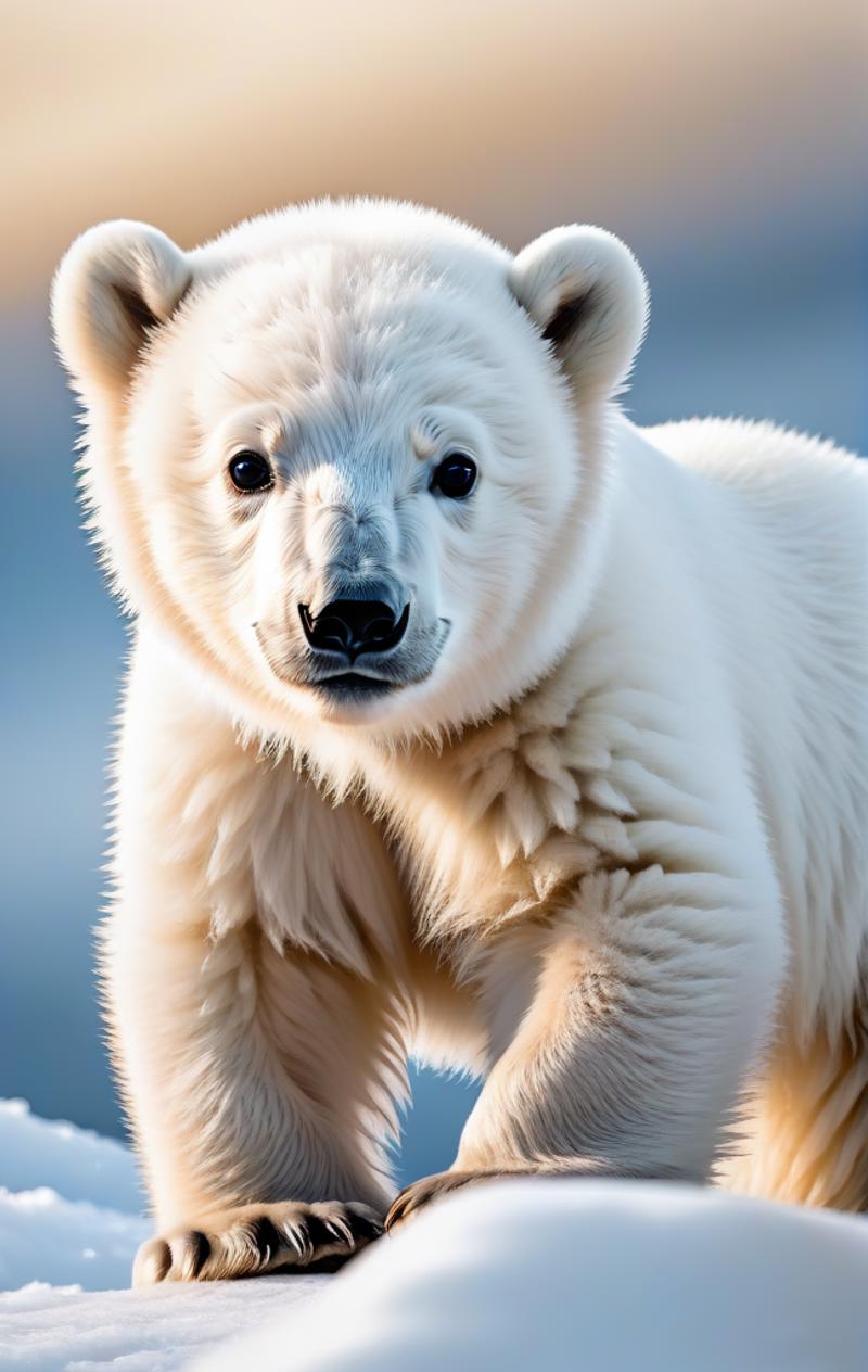 11360-332799150-(extremely detailed 8k wallpaper),A mid shot photo of a Polar Bear Cub, intricate, high detail, dramatic，.png